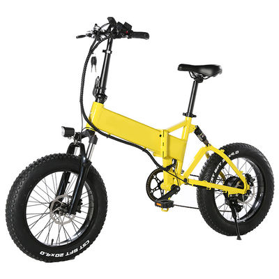 велосипед жирной автошины 7speed электрический складывая OEM 20 дюймов доступный