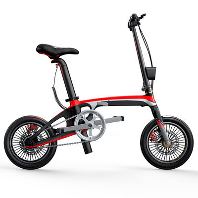 14 облегченный электрический складывая велосипед, велосипед складчатости волокна углерода 220V электрический