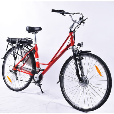 Велосипед 19mph 6Speed водоустойчивых облегченных дам электрический мультимодный