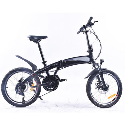 Велосипед 0.25KW 20 дюймов ультра светлый электрический складывая с двигателем Bafang средним