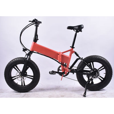 Складчатость велосипеда жирной автошины поддержки 330LBS электрическая с батареей лития 10Ah