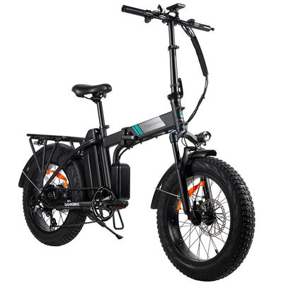 Велосипед складчатости жирной автошины 0.5KW электрический, безопасная нагрузка 180kg складывая жирную автошину Ebike